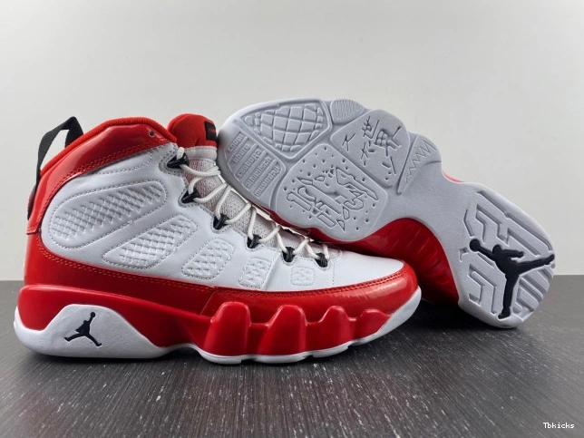 Rep TBK Red 9 Retro Gym White 302370-160 Jordan Air 0824